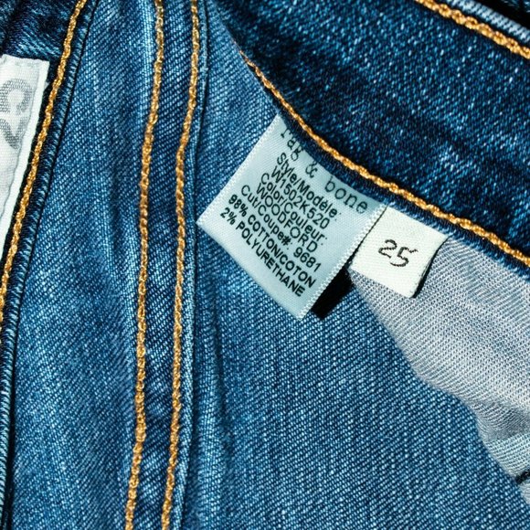 Rag & Bone / JEAN Women's SKINNY Denim Jeans - Picture 7 of 7